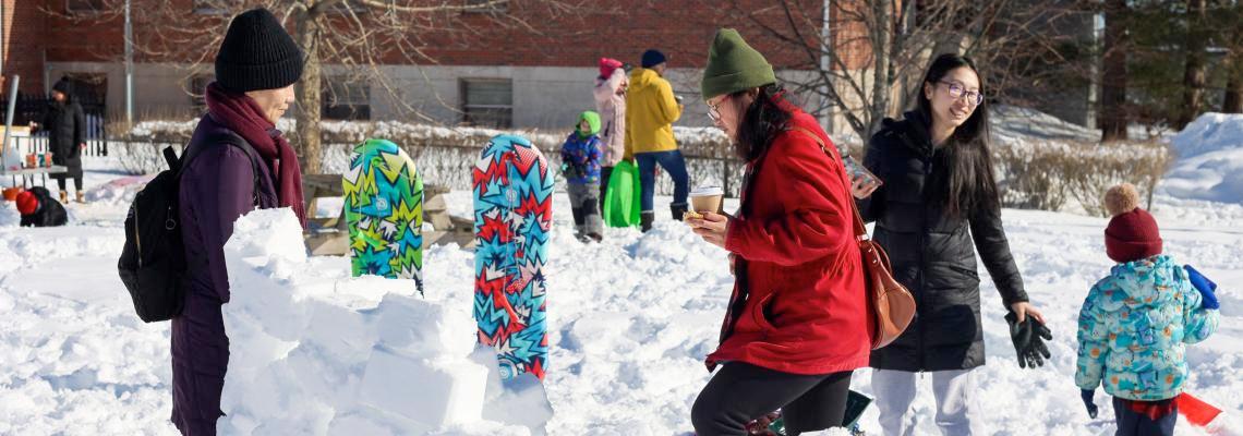 community winter play day