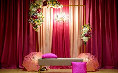 Event backdrop