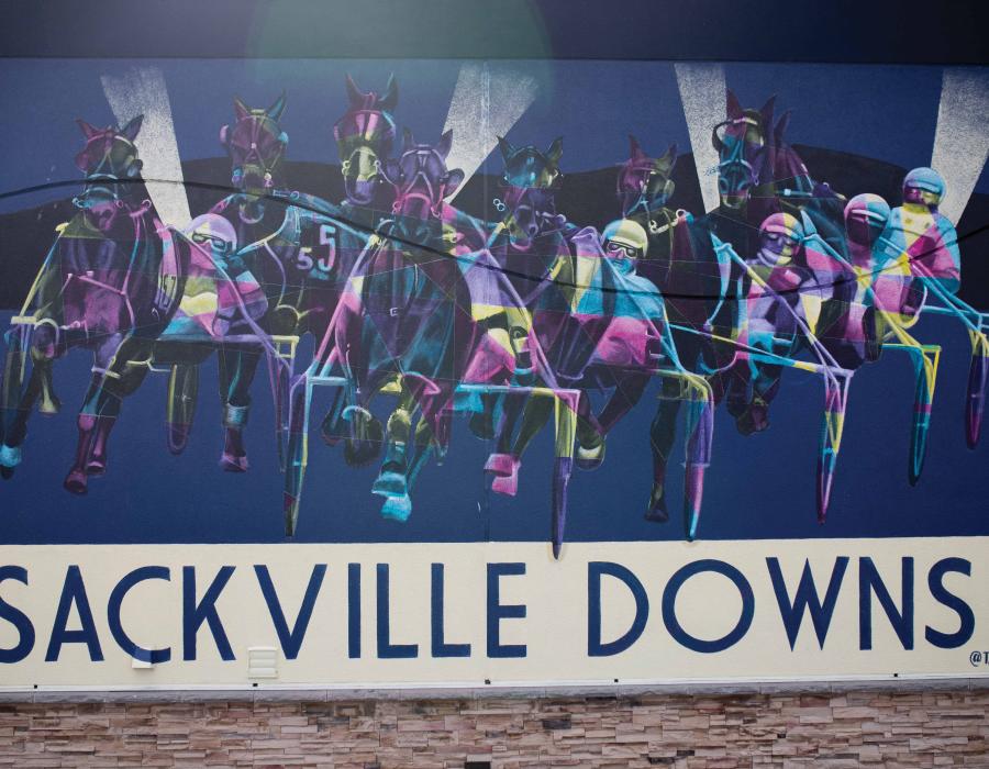 Mural of Sackville Downs