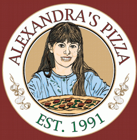 Alexandra's Pizza Logo