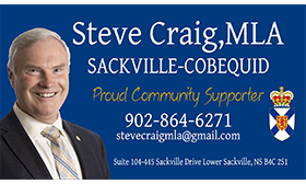 Steve Craig MLA card